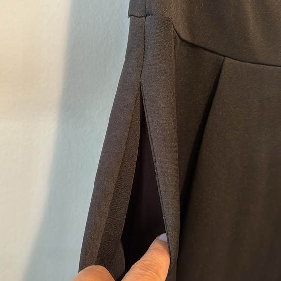 NWT Black cocktail fit and flare dress with pockets - Picture 5 of 10